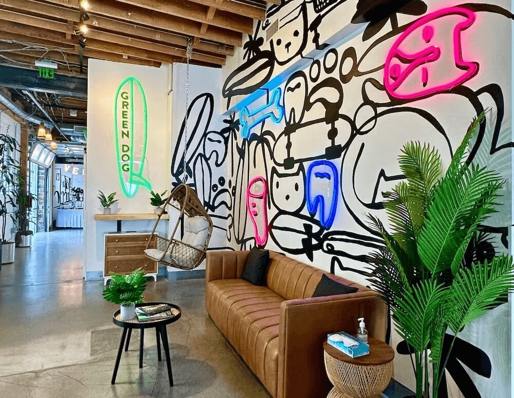 Lobby of clinic